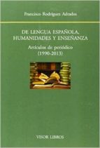 Portada del Libro De Lengua Española, Humanidades Y Enseñanza