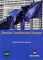 Portada del Libro Derecho Constitucional Europeo