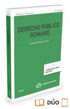 Portada del Libro Derecho Publico Romano