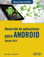 Portada del Libro Desarrollo De Aplicaciones Para Android