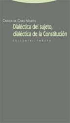Dialectica Del Sujeto, Dialectica De La Constitucion