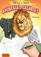 Portada del Libro Dibujo Y Pinto Animales Salvajes