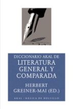 Portada del Libro Diccionario Akal De Literatura General Y Comparada