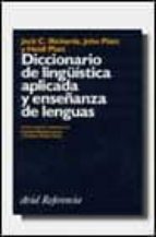 Diccionario De Lingüistica Aplicada Y Enseñanza De Lenguas