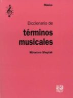Portada del Libro Diccionario De Terminos Musicales