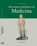 Portada del Libro Diccionario Etimologico De Medicina