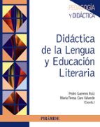 Portada del Libro Didactica De La Lengua Y Educacion Literaria