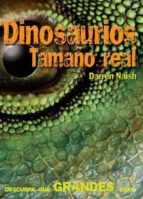 Portada del Libro Dinosaurios Tamaño Real