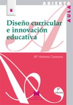 Portada del Libro Diseño Curricular E Innovacion Educativa