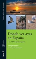 Portada del Libro Donde Ver Aves En España