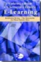 Portada del Libro E-learning. Marketing Aplicado A La Formacion A Distancia