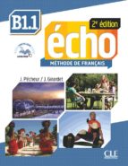 Portada del Libro Echo B1.1 Eleve + Dvd +livret
