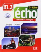Portada del Libro Echo B1.2 2ed Eleve+dvd+livret