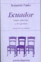 Portada del Libro Ecuador: Poesia 1986-2001 Y Otros Poemas