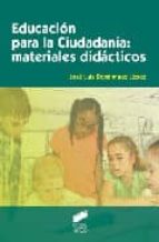 Portada del Libro Educacion Para La Ciudadania: Materiales Didacticos