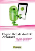Portada del Libro El Gran Libro De Android Avanzado