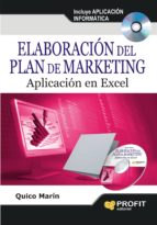 Portada del Libro Elaboracion Del Plan De Marketing: Aplicacion En Excel Con Ejempl Os