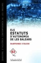 Portada del Libro Els Estatuts D Autonoma De Les Illes Balears