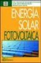 Portada del Libro Energia Solar Fotovoltaica