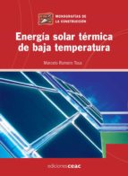 Portada del Libro Energia Solar Termica De Baja Temperatura