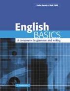 Portada del Libro English Basics: A Companion To Grammar And Writing