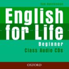 Portada del Libro English For Life Beginner Class