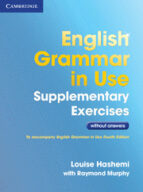 Portada del Libro English Grammar In Use Supplementary Exercises Without Answers