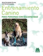 Portada del Libro Entrenamiento Canino Para Personas Con Discapacidad