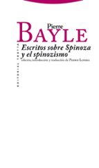 Portada del Libro Escritos Sobre Spinoza Y El Spinozismo