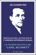 Espacio De Lo Politico Y Orden Internacional: La Teoria Politica De Carl Schmitt