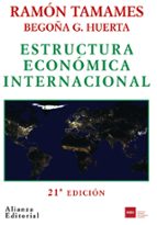 Portada del Libro Estructura Economica Internacional