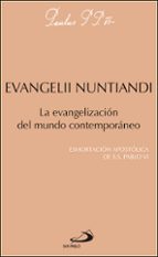 Portada del Libro Evangelii Nuntiandi La Evangelizacion Del Mundo Contemporaneo