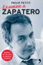 Portada del Libro Examen A Zapatero