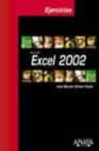Portada del Libro Excel 2002: Ejercicios