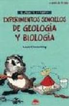 Portada del Libro Experimentos Sencillos De Geologia Y Biologia