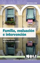 Portada del Libro Familia, Evaluacion E Intervencion