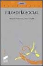 Portada del Libro Filosofia Social