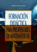 Portada del Libro Formacion Didactica Para Profesores De Matematicas