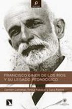 Portada del Libro Francisco Giner De Los Ríos Y Su Legado Pedagógico