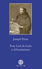 Portada del Libro Fray Luis De Leon Y El Humanismo