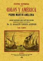 Portada del Libro Fuentes Historicas Sobre Colon Y America