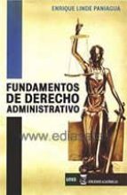 Portada del Libro Fundamentos De Derecho Administrativo 2016