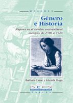 Portada del Libro Genero E Historia: Mujeres En El Cambio Sociocultural Europeo, De 1780 A 1920