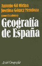 Portada del Libro Geografia De España