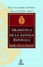 Portada del Libro Gramatica De La Lengua Española