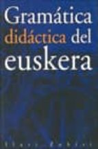 Portada del Libro Gramatica Didactica Del Euskera