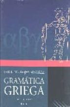 Portada del Libro Gramatica Griega Ejercicios