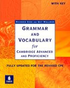 Portada del Libro Grammar And Vocabulary For Cambridge Advanced And Proficiency