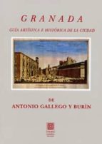 Portada del Libro Granada. Guía Artística E Histórica De La Ciudad