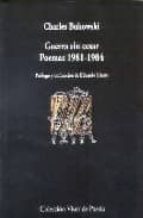 Portada del Libro Guerra Sin Cesar Poemas 1981-1984